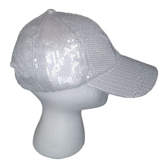 Princess Cruises Adjustable Strap Hat Glittery Silver Travel OS - Picture 2 of 5